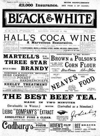 Black & White Magazine: January 1895