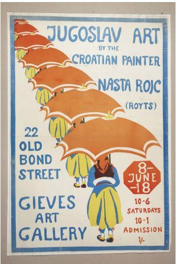 Gieves Gallery: Poster for a 1926 exhibition