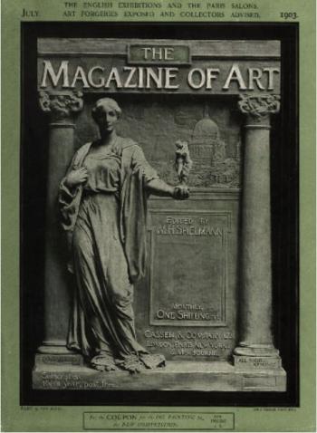 Magazine of Art: Cover